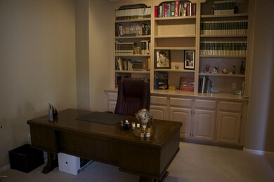 Built in Office Shelves