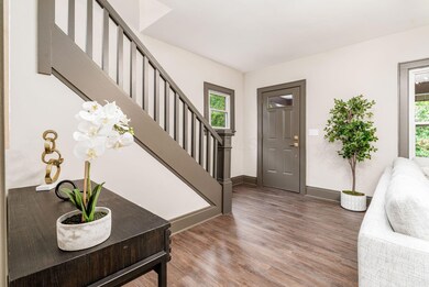 Entryway & Living Room
