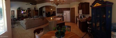 Great room, kitchen, breakfast nook