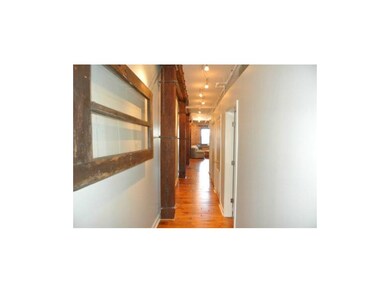 Exposed Timber Beams, Hand Scrapped Hardwood Floor