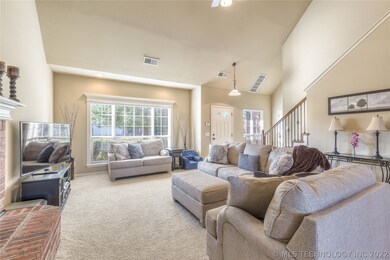 Great space in this 2382sf m/l home, gas log firep