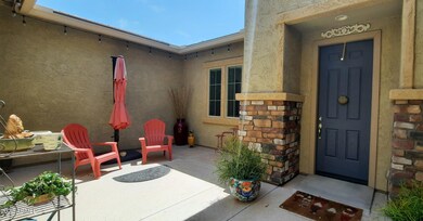 Gated Courtyard Porch