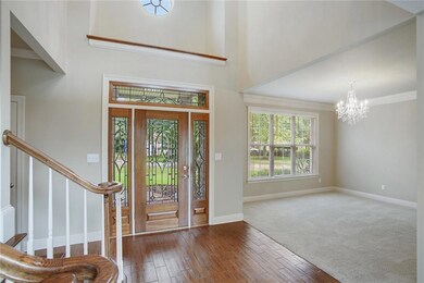 Foyer and Living Room