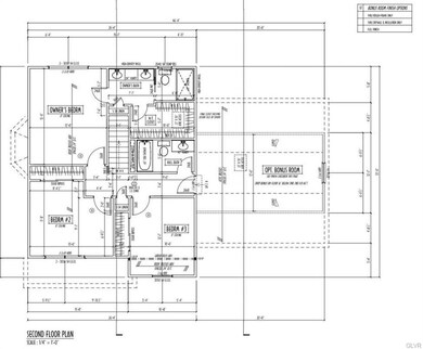 Second floor plan.