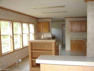Center Island in Kitchen