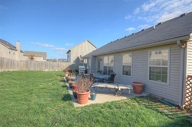 Nice level fenced back yard