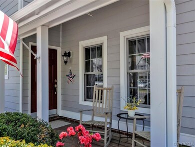 Chill & Chat with neighbors while sitting on front porch.