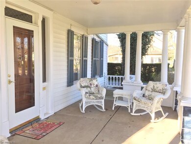 Relax on the front porch.