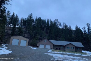 Front of Home with Shop