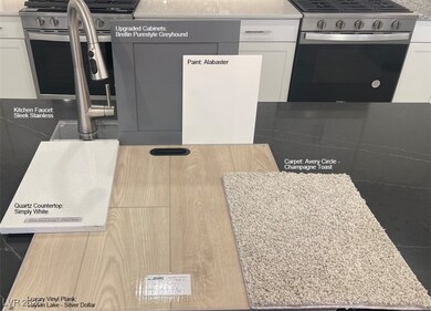 Selected finishes.