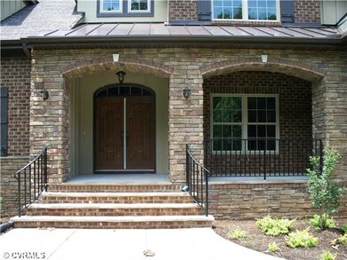 Exterior Front - stone and brick