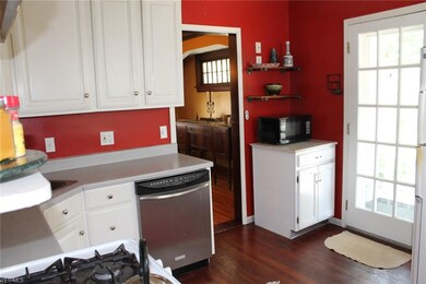 FRENCH DOOR LEADS TO THE BACK YARD