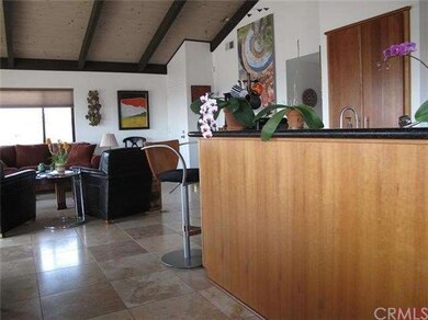 View from kitchen to the living room. There are al