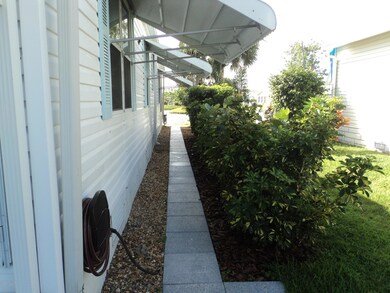 private walkway to lake