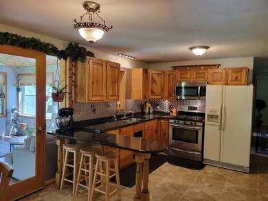 Beautiful open concept kitchen and dining