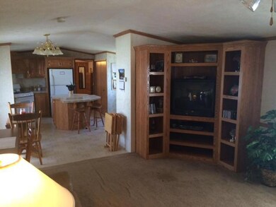 living room & kitchen