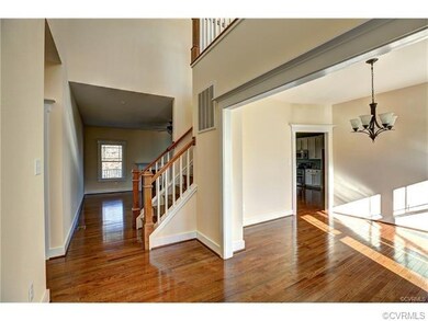 Open Floor Plan- This spec has dark Hardwood Floor