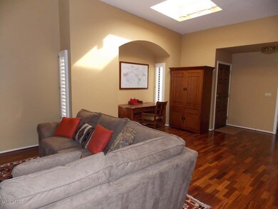 Great room looking to front door