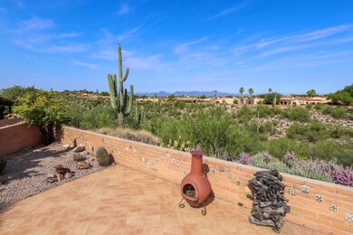 Spacious easy care back yard