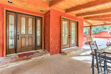 Porch outside front door