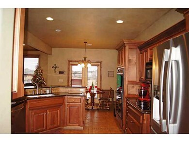 Kitchen. This is the view from your beautiful kitc