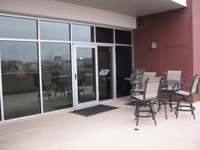 Large patio