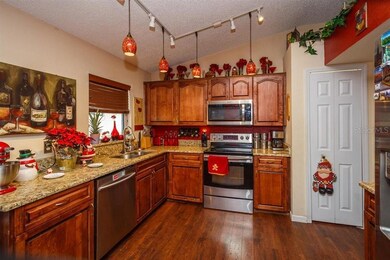 Custom Cabinets and granite countertops
