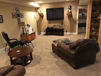 Finished Family Room