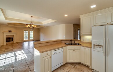 Kitchen to living room overview