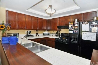 and here is your kitchen - plenty of counter space