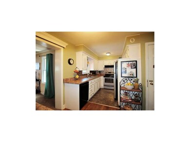 Updated efficient kitchen with pantry.  Refrigerat