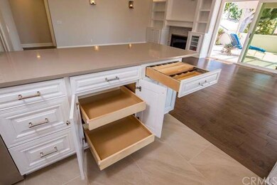 Convenient pull-outs for storage of pots and pans 