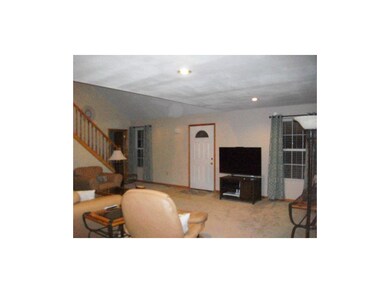 Large living room just off the dining area