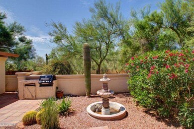 Courtyard with fountain