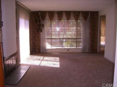 Living room view from front entry