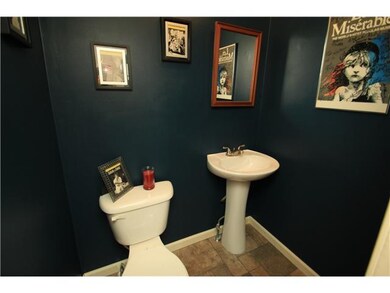 Bathroom 1st floor powder room is located immediat