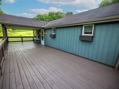 LOVE this partially covered front deck.  Want sun?