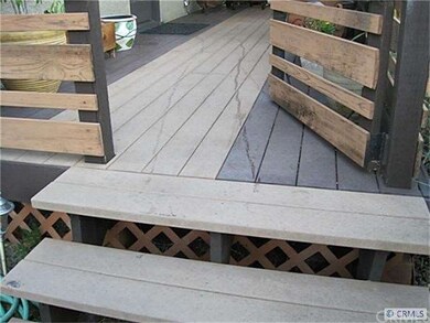 Newer Trex decking on front patio