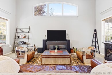 Living room with tons of natural light