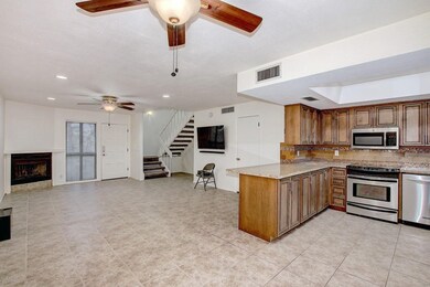 Tiled Great Room & Kitchen