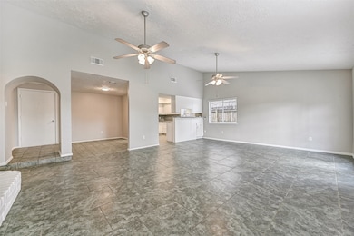 Large family room with high ceilings ~