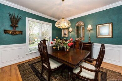 Dining Room with designer moldings