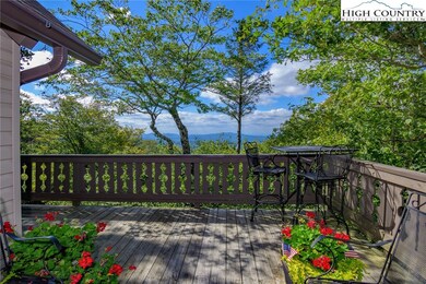 Extended porch and view