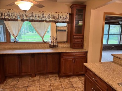 Standing room in kitchen