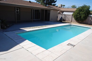 Re-Plastered pool