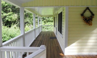 Springhouse: The original trough for spring water