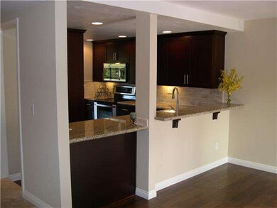 New custom contemporary kitchen with self-closing 
