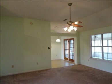 Great Room view into Breakfast Room