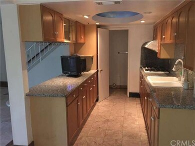 Kitchen and half-bathroom