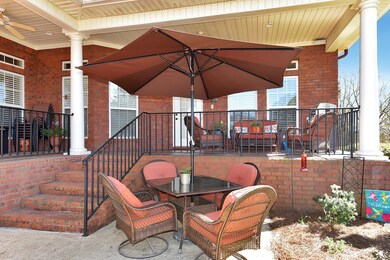 Covered Patio with Gas Grill Connection